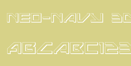 Neo-Navy 3D