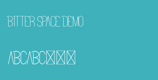 Bitter Space Demo