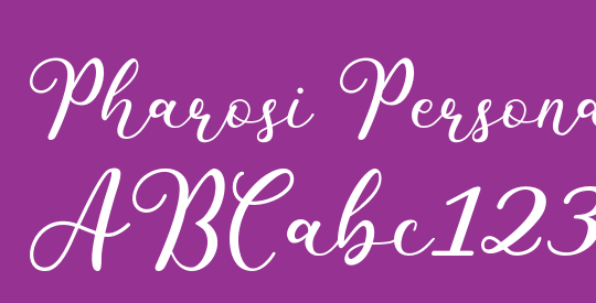 Pharosi Personal Use Only