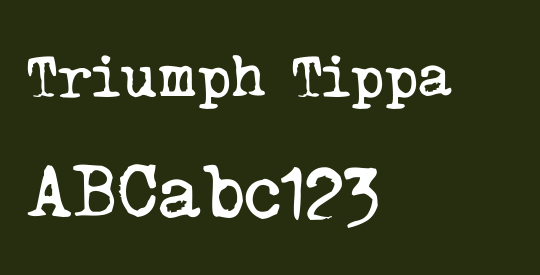 Triumph Tippa