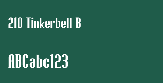 210 Tinkerbell B