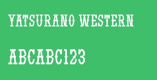 Yatsurano Western