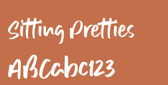 Sitting Pretties