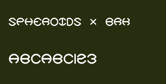 Spheroids X BRK