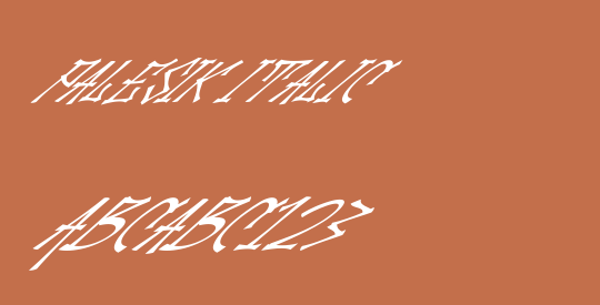 Palesik Italic