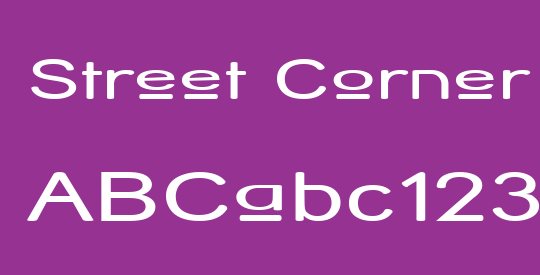 Street Corner Upper Extend