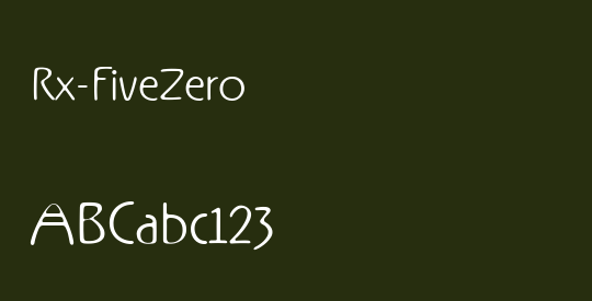 Rx-FiveZero