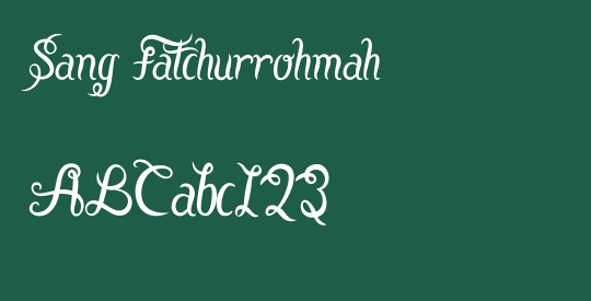 Sang Fatchurrohmah