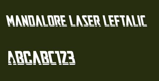 Mandalore Laser Leftalic
