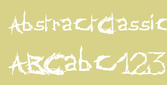 AbstractClassicFont