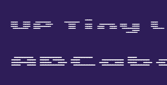 UP Tiny lcd four 8 decoH