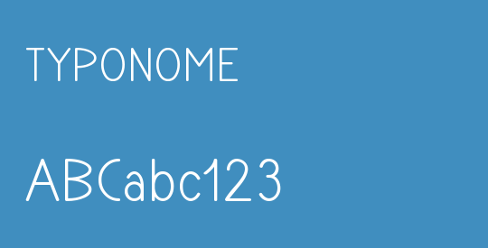 TYPONOME