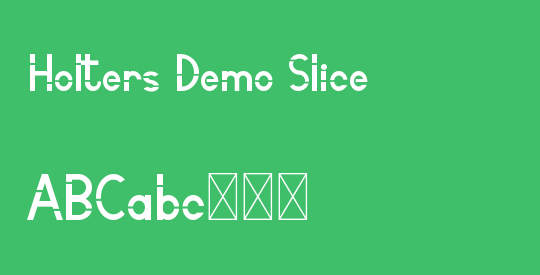 Holters Demo Slice