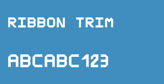 ribbon trim
