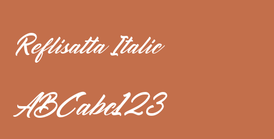 Reflisatta Italic