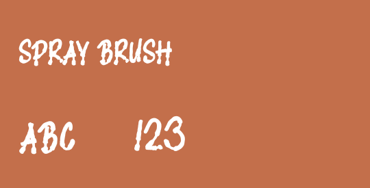 SPRAY BRUSH