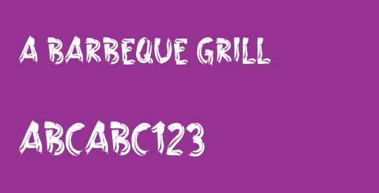 a Barbeque Grill