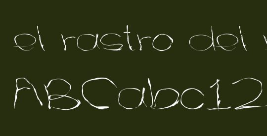 el rastro del pintalabios