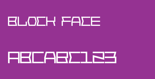 Block Face