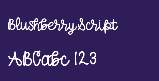 BlushberryScript