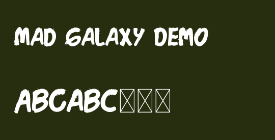 Mad Galaxy Demo
