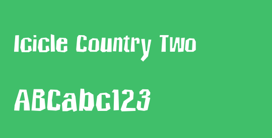 Icicle Country Two