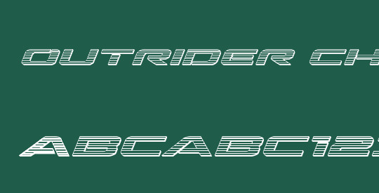 Outrider Chrome Italic