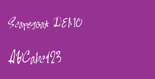 Scapegoat DEMO