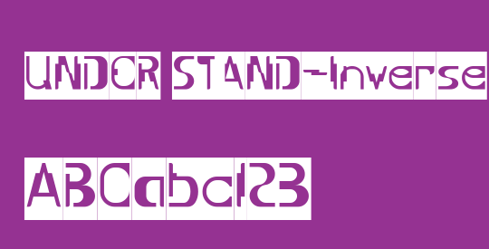 UNDER STAND-Inverse