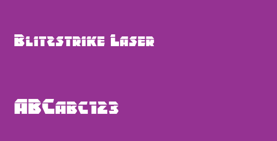 Blitzstrike Laser