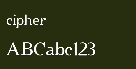 cipher