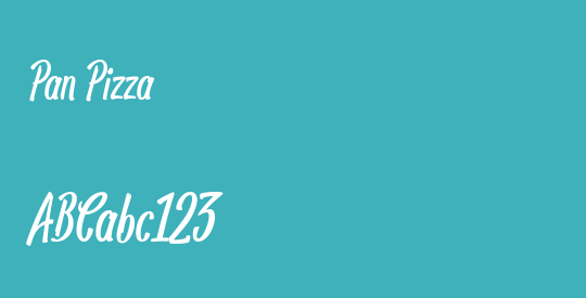 Pan Pizza