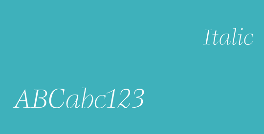 方正秉楠辞书体 Italic