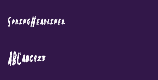 SpringHeadliner