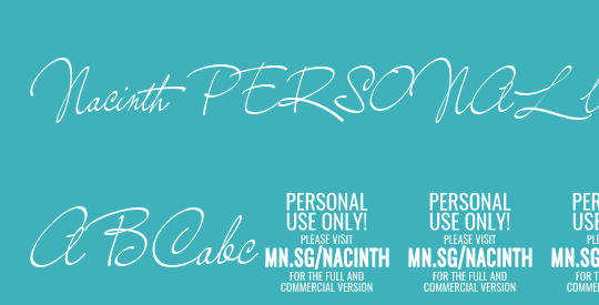 Nacinth PERSONAL USE