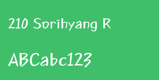 210 Sorihyang R