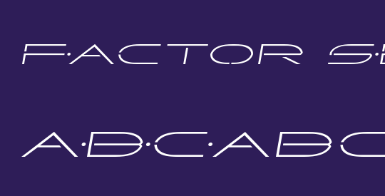 Factor Semi-Italic