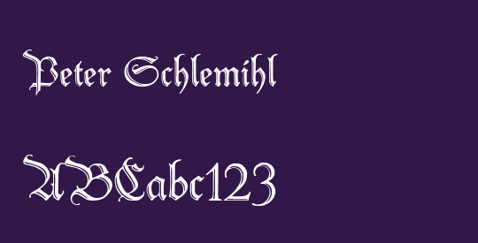 Peter Schlemihl