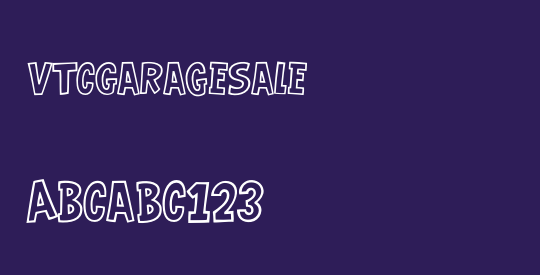 VTCGarageSale