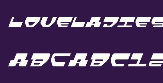 Loveladies Light Italic