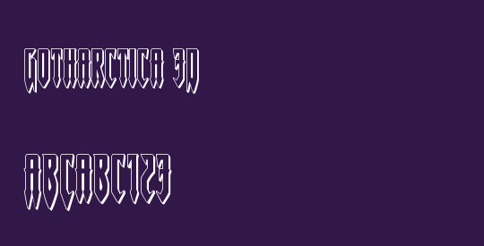 Gotharctica 3D