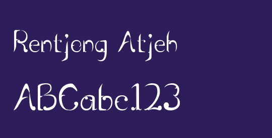 Rentjong Atjeh