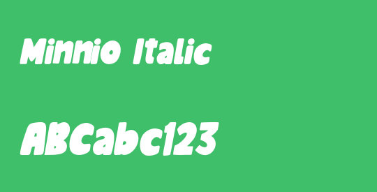 Minnio Italic