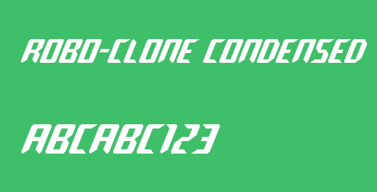 Robo-Clone Condensed