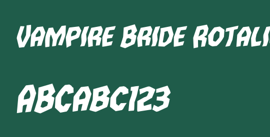 Vampire Bride Rotalic