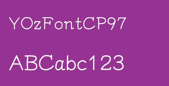 YOzFontCP97