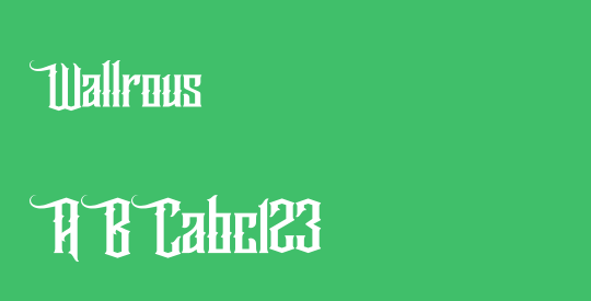 Wallrous