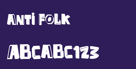 anti folk