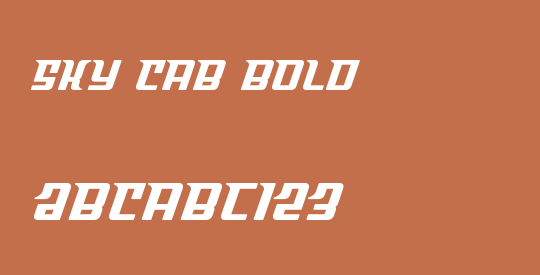 Sky Cab Bold