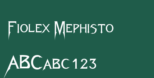 Fiolex Mephisto